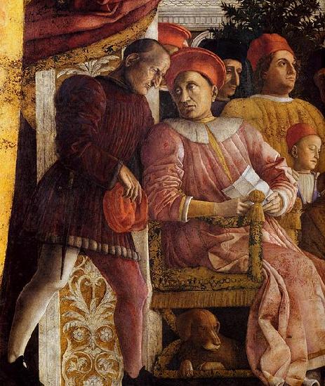 Andrea Mantegna The Court of Gonzaga China oil painting art